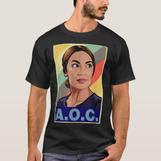 Alexandria Ocasio-cortez eerste Vrouw president T-shirt