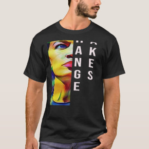 Alexandria Ocasio-Cortez Feminist Political LS TS T-shirt