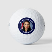 Alexandria Ocasio-Cortez Good Lie Golfballen (Voorkant)
