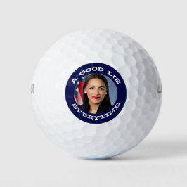 Alexandria Ocasio-Cortez Good Lie Golfballen