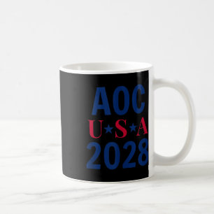 Alexandria Ocasio Cortez Shirt AOC voor President  Koffiemok