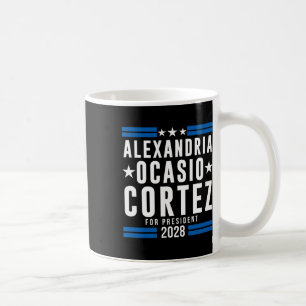 Alexandria Ocasio Cortez voor President 2028, AOC Koffiemok