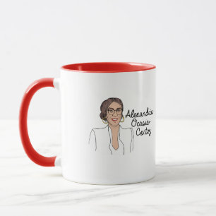 Alexandria Ocasio-Cortez voor president Mok