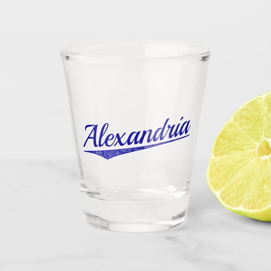 Alexandria Shot Glas (Voorkant)