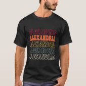 Alexandria T-shirt (Voorkant)