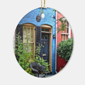 Alexandria VA - Gebouw met brandmerk Keramisch Ornament (Links)