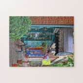 Alexandria VA - Restaurant met bruine luifel Legpuzzel (Horizontaal)