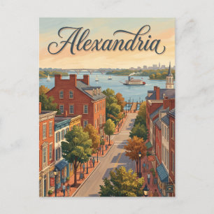 Alexandria, Virginia Briefkaart
