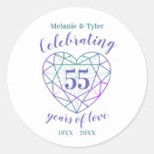 Alexandrië 55 jaar verliefd op stickers (Voorkant)