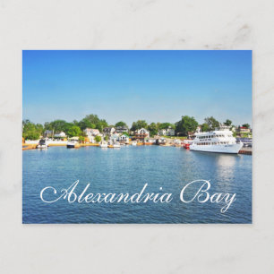 Alexandrië Bay, New York, VS Briefkaart
