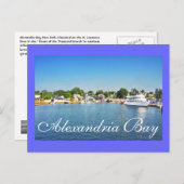 Alexandrië Bay, New York, VS Briefkaart (Voorkant / Achterkant)