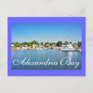 Alexandrië Bay, New York, VS Briefkaart