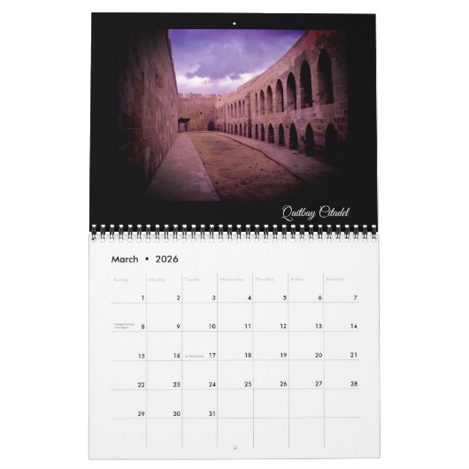 Alexandrië, Egypte Kalender (Mar 2026)
