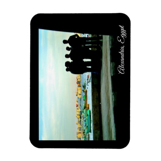 Alexandrië, Egypte Magneet (Verticaal)