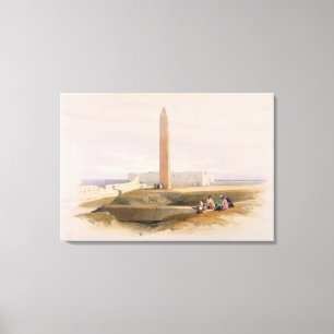 Alexandrië, gewoonlijk Cleopatra's genoemd Canvas Afdruk