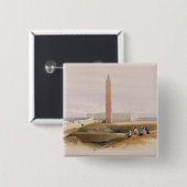 Alexandrië, gewoonlijk Cleopatra's genoemd Vierkante Button 5,1 Cm (Voorkant /achterkant)