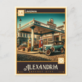 Alexandrië, Louisiana |  Briefkaart