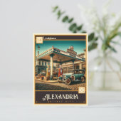 Alexandrië, Louisiana |  Briefkaart (Staand voorkant)