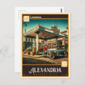Alexandrië, Louisiana |  Briefkaart (Voorkant / Achterkant)