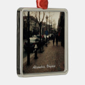 Alexandrië, VA Street foto Kerstmis Ornament (Rechts)