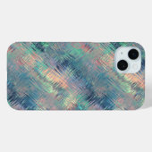 Alexandriet Blue Glassy Texture Case-Mate iPhone Case (Achterkant (horizontaal))