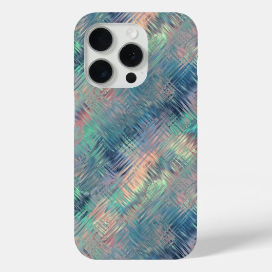 Alexandriet Blue Glassy Texture Case-Mate iPhone Case (Achterkant)