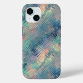 Alexandriet Blue Glassy Texture Case-Mate iPhone Case (Achterkant)