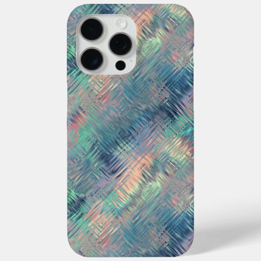 Alexandriet Blue Glassy Texture Case-Mate iPhone Case (Achterkant)