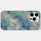 Alexandriet Blue Glassy Texture Case-Mate iPhone Case (Achterkant (horizontaal))