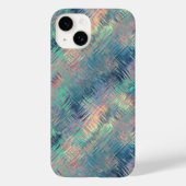 Alexandriet Blue Glassy Texture Case-Mate iPhone Case (Achterkant)