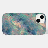 Alexandriet Blue Glassy Texture Case-Mate iPhone Case (Achterkant (horizontaal))