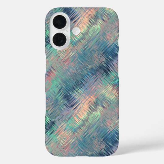 Alexandriet Blue Glassy Texture Case-Mate iPhone Case (Achterkant)