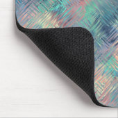 Alexandriet Blue Glassy Texture Muismat (Hoek)