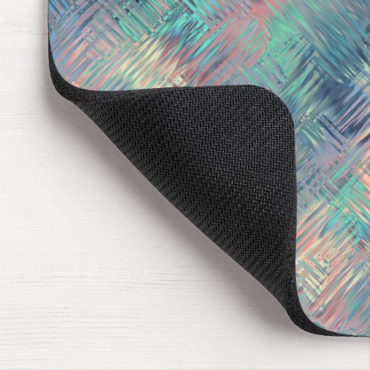 Alexandriet Blue Glassy Texture Muismat (Hoek)