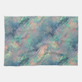 Alexandriet Blue Glassy Texture Theedoek (Horizontaal)