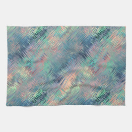 Alexandriet Blue Glassy Texture Theedoek