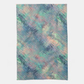 Alexandriet Blue Glassy Texture Theedoek (Verticaal)