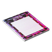 Alexandriet Edelsteen Lined gepersonaliseerd Notitieblok (Schuin)