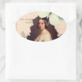 Alexandrina Victoria Ovale Sticker (Tas)