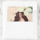 Alexandrina Victoria Rechthoekige Sticker (Tas)