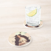 Alexandrina Victoria Zandsteen Onderzetter (Zijkant)