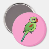 Alexandrine Parakeet Magneet (Voorkant / Achterkant)
