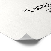 Alexandrite Gem Crystal Betekenis Kaart Poster (Hoek)