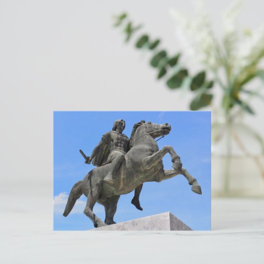 Alexandros van Macedonië Briefkaart (Staand voorkant)