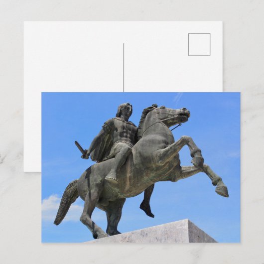 Alexandros van Macedonië Briefkaart (Voorkant / Achterkant)
