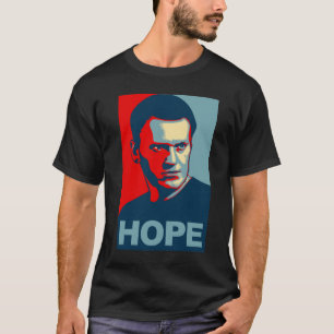 Alexei Navalny Hope Rusland T-shirt