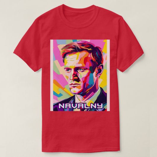Alexei Navalny T-shirt (Design voorkant)