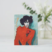 Alexej Jawlensky Portrait of the Dancer Aleksandr Briefkaart (Staand voorkant)