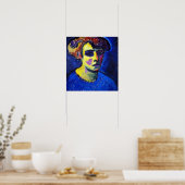 Alexej von Jawlensky Frauenkopf (hoofd van een vro Poster (Keuken)