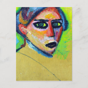 Alexej von Jawlensky Woman's Face Briefkaart